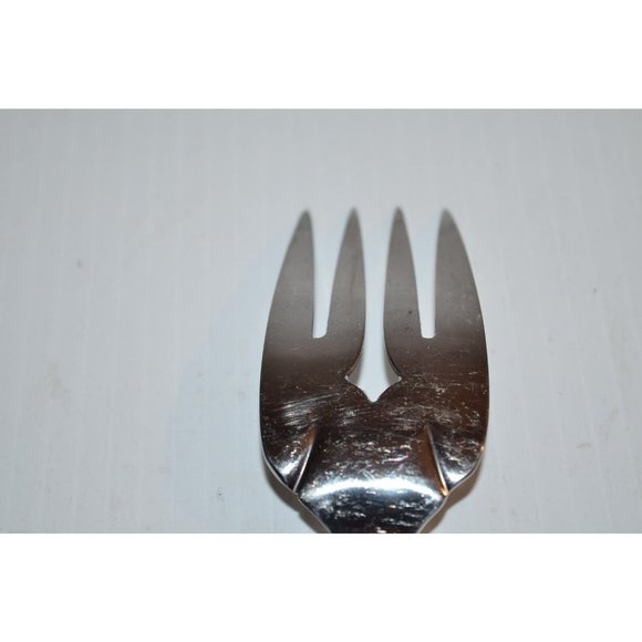 Oneida CORONATION Meat Fork Stainless Steel Black Accent replacement - Picture 7 of 10